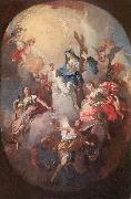 WINTERHALTER, Josef the Younger Faith, Hope and Charity Spain oil painting artist